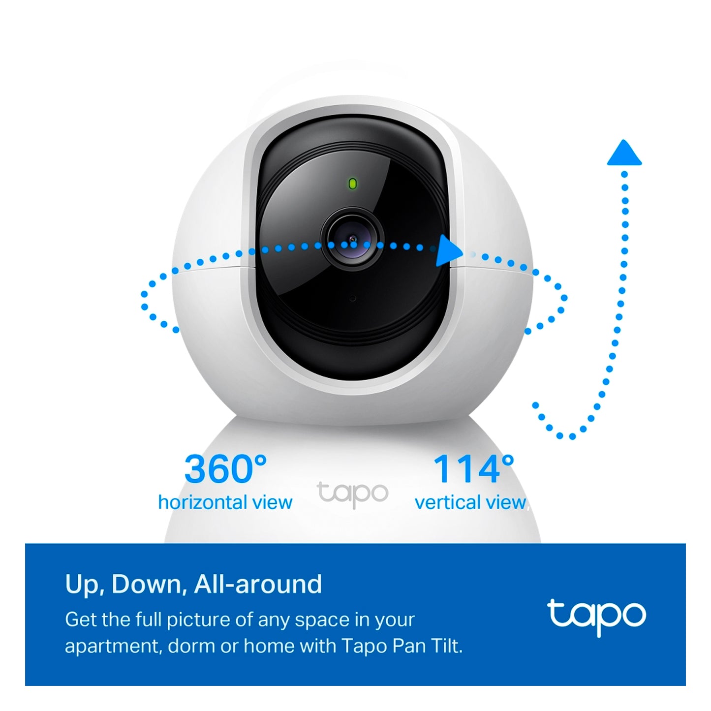 Cámara De Seguridad Tp-link Tapo C200 C Wifi 360° Full Hd