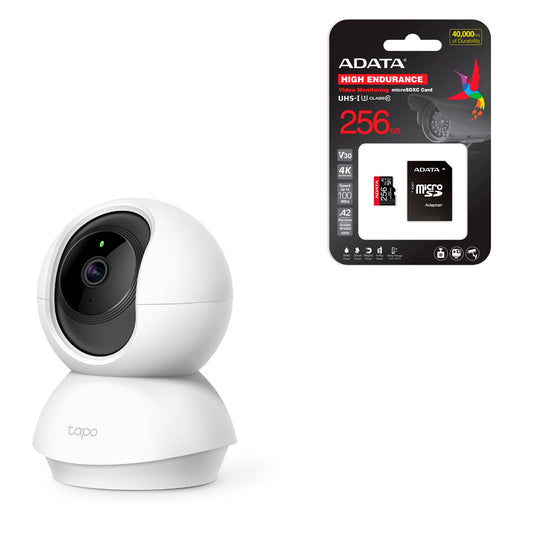 Tp-link Tapo C210 Camara De Seguridad 360º Wifi 2k + 256GB