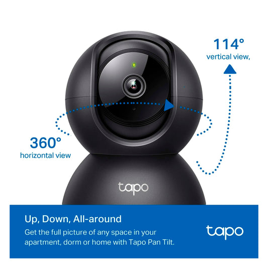 Cámara de seguridad TP-link Tapo C201 360 FHD x 2 Unidades