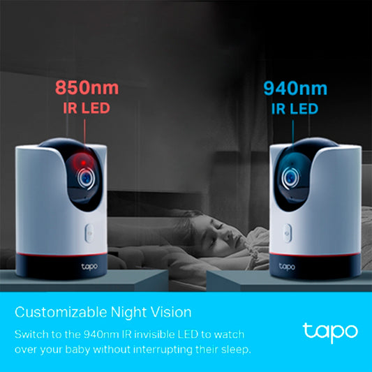 Tapo C225 Camara De Seguridad Visión Nocturna TP-Link +128GB