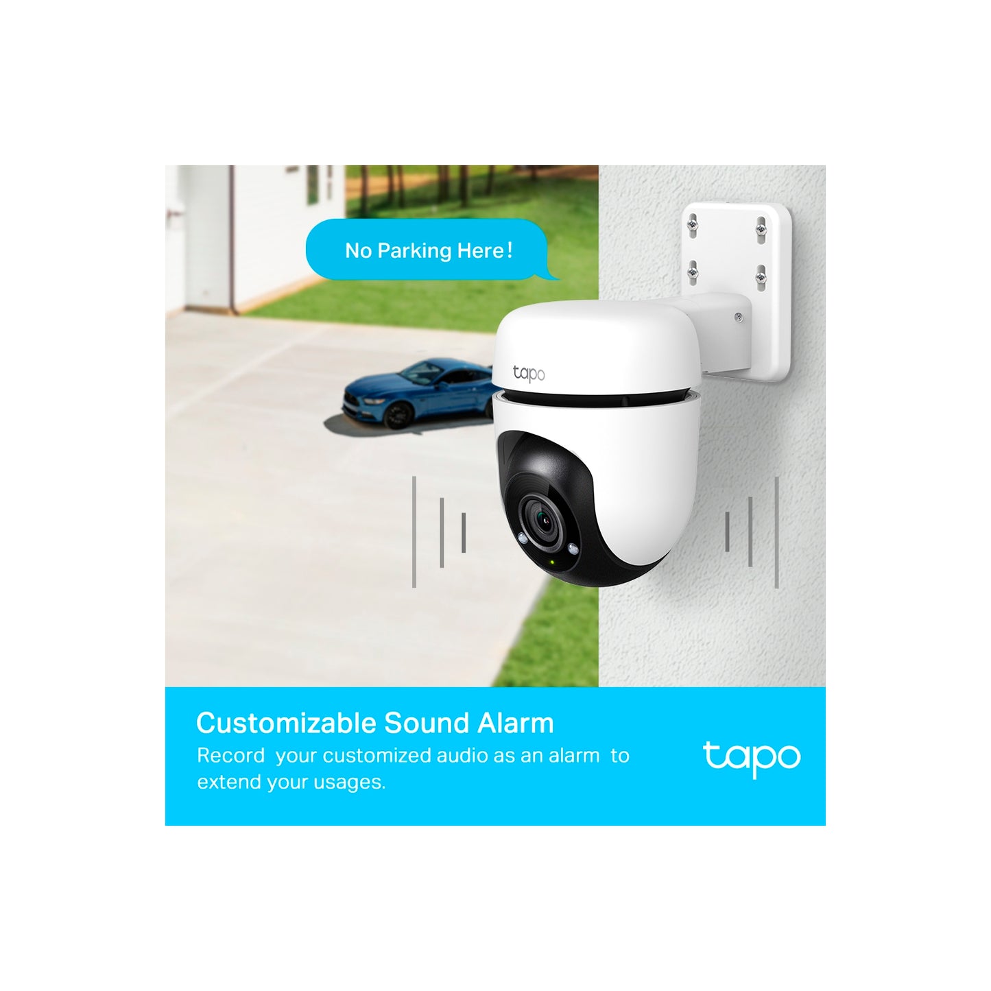 Camara Vigilancia Wifi Tp-link TC41 Exterior 2K 360°