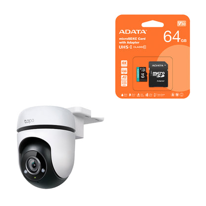 Cámara De Seguridad Tapo C500 Wi-fi Audio Tp-Link + SD 64GB