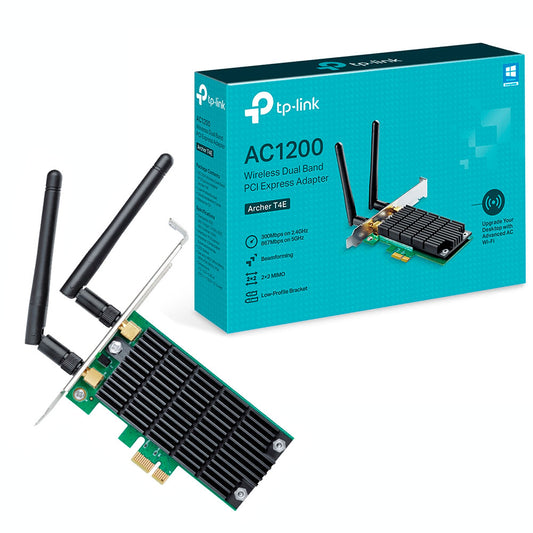 Tp-link Archer T4e Tarjeta De Red Pcie Wifi Bandadual Ac1200