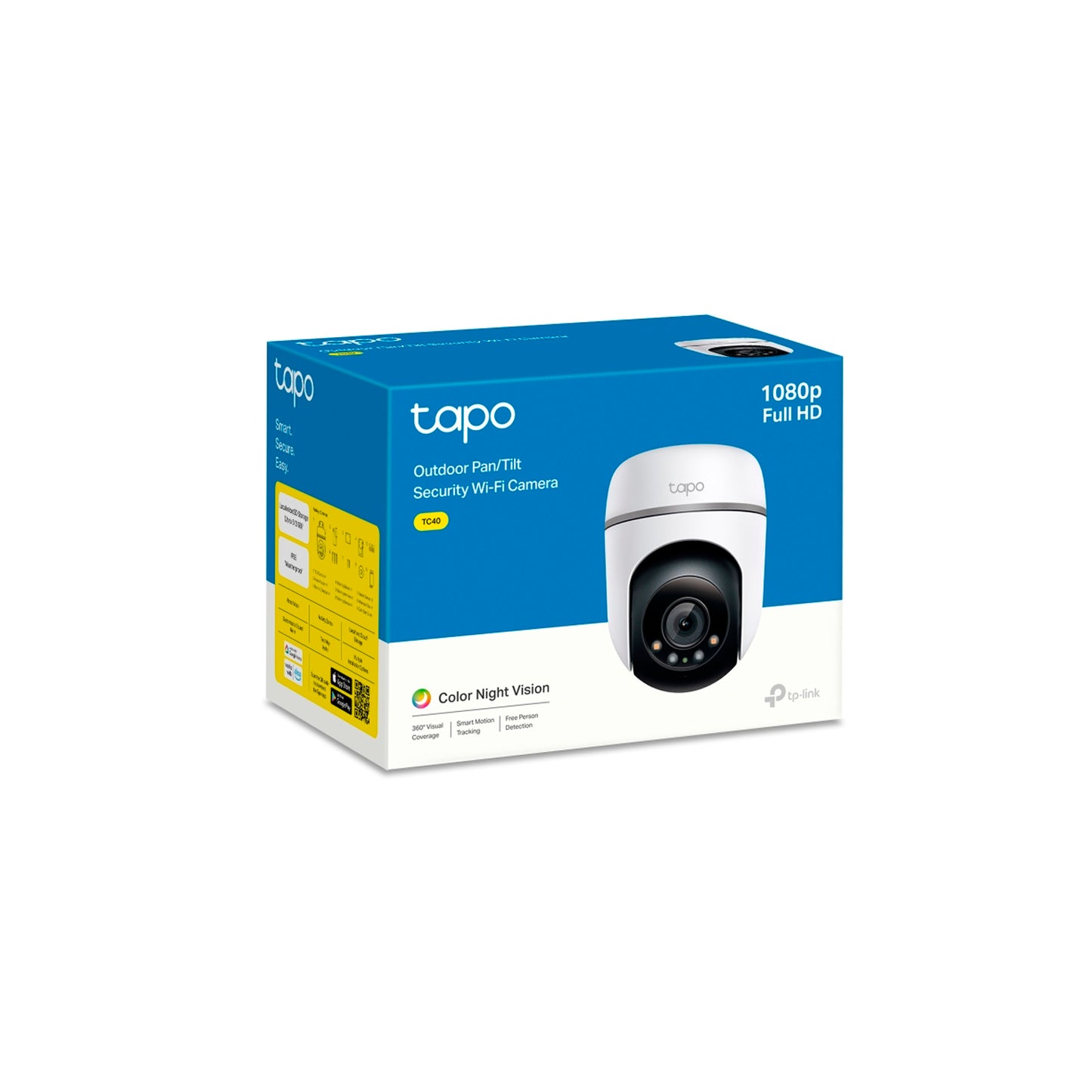 Camara Vigilancia Wifi Tp-link TC40 Exterior Fhd 360°