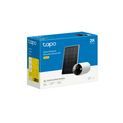 Kit Cámara Wi-fi Tp-link TC82 2k Batería Panel Solar