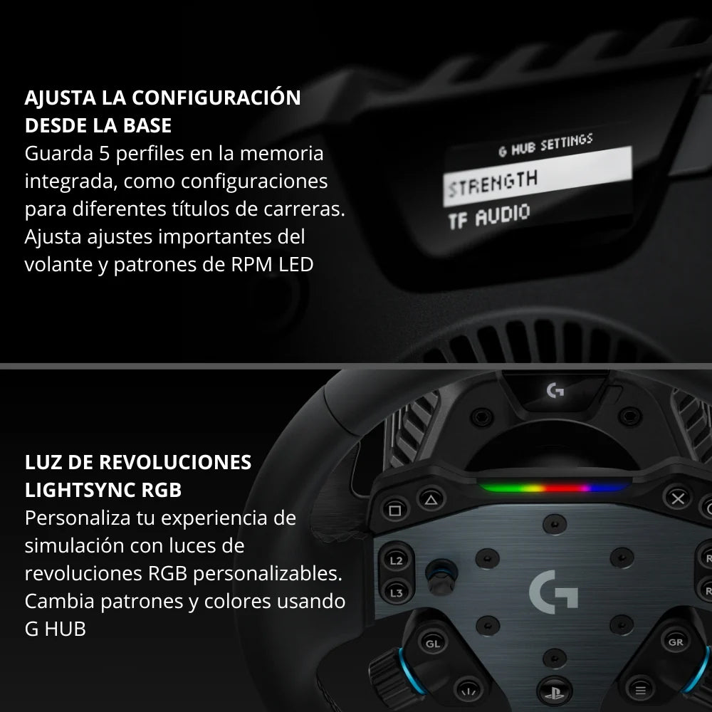 Timon, pedales y palanca Logitech RS50 System Pc PS Xbox