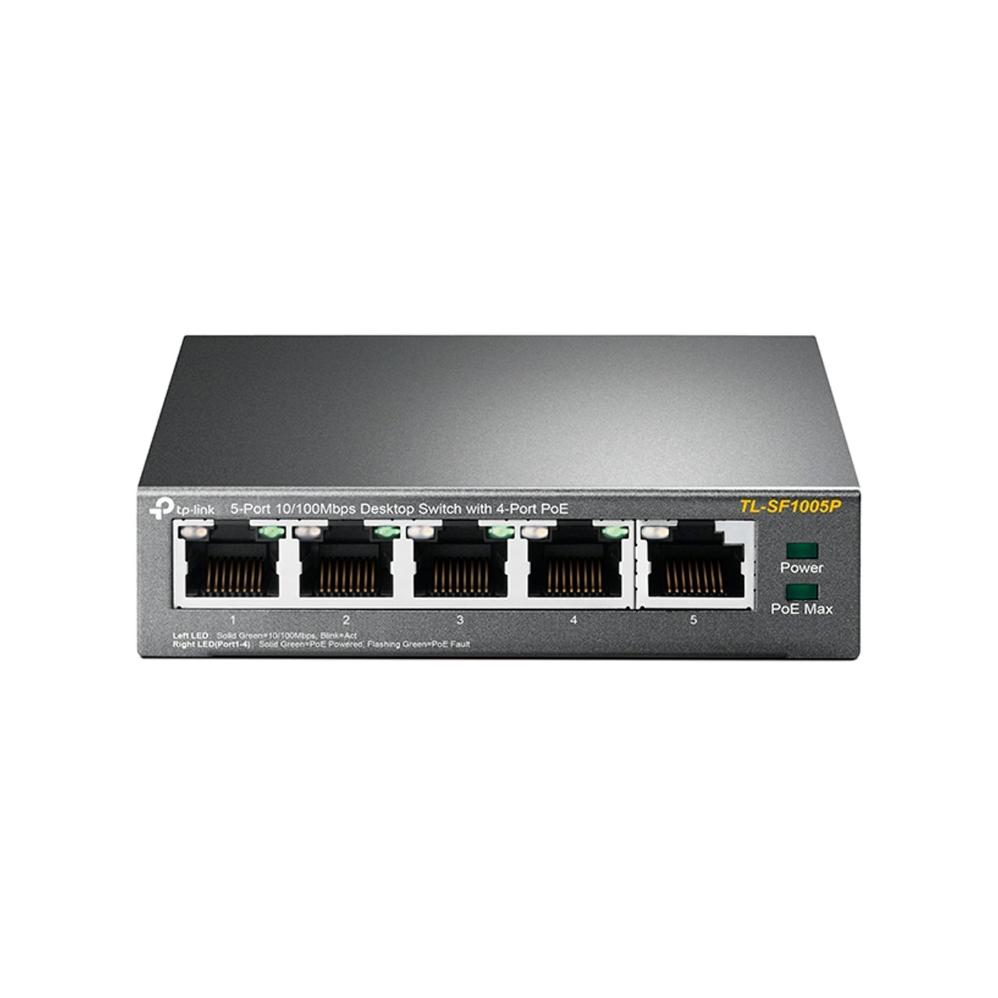 Switch Tp-link Tl-sf1005p 5 Puertos Poe 10/100mbps 4-poe