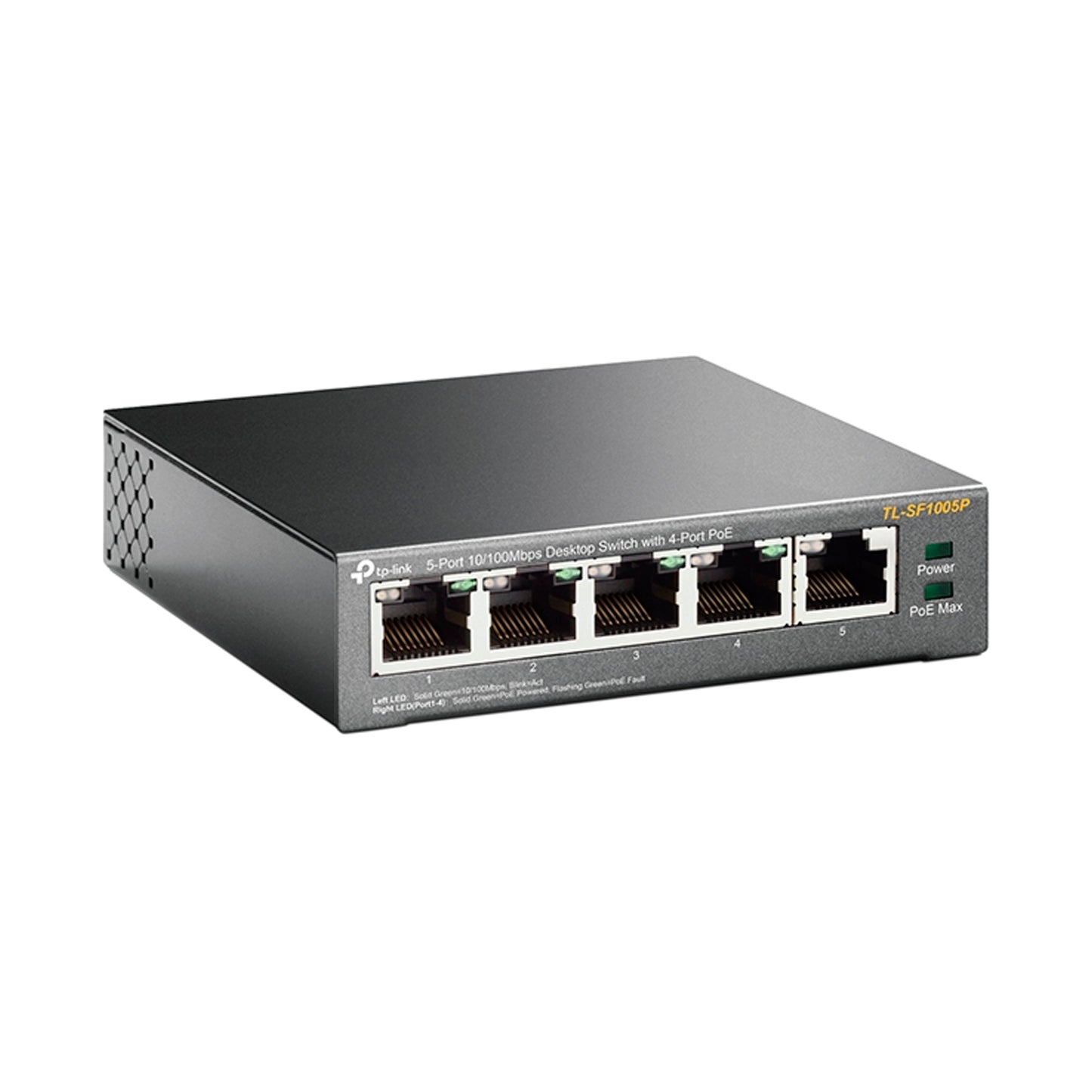 Switch Tp-link Tl-sf1005p 5 Puertos Poe 10/100mbps 4-poe