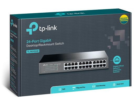 Switch Escritorio/rack 24 Puertos Gigabit Tl-sg1024d Tp-link