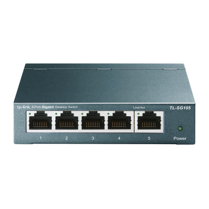 Switch Tp-link Tl-sg105 10/100/1000 Mbps 5 Puertos