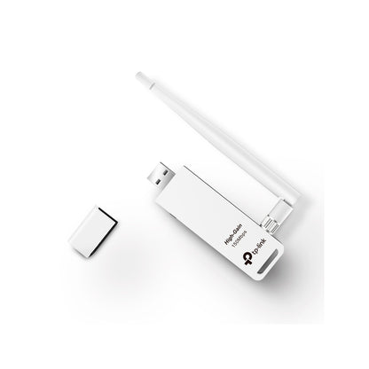 Adaptador De Red Rompemuros Wifi Usb Tl-wn722n Tp-link