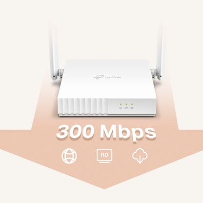 Router Tp-link Tl-wr820n 300mbps Inalambrico 2 Antenas 5 Dbi