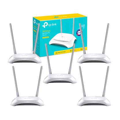 Router Tp-link Tl-wr840n Blanco 5 X Unidades