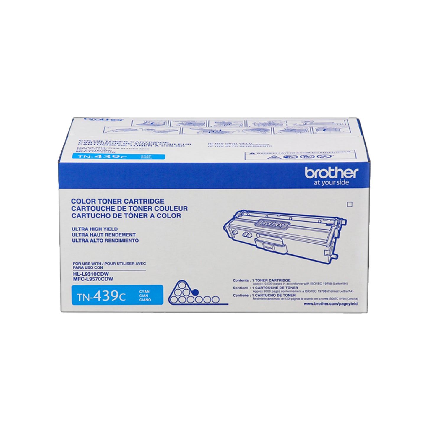 Toner Ultra-High Brother TN439C - Cian