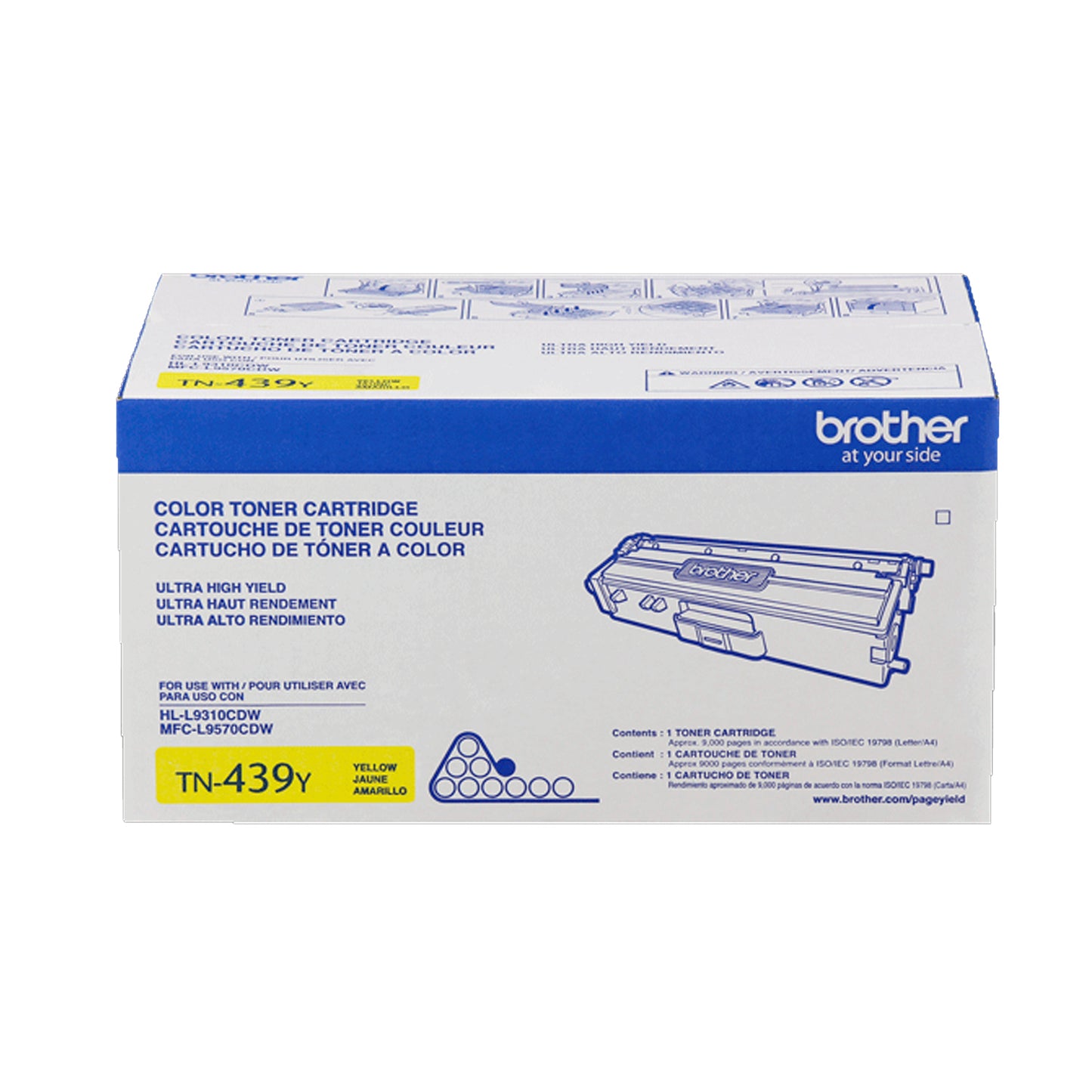 Toner Ultra-High Brother TN439Y - Amarillo