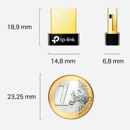 Adaptador Receptor Bluetooth Usb 4.0 Nano Ub400 Tp-link