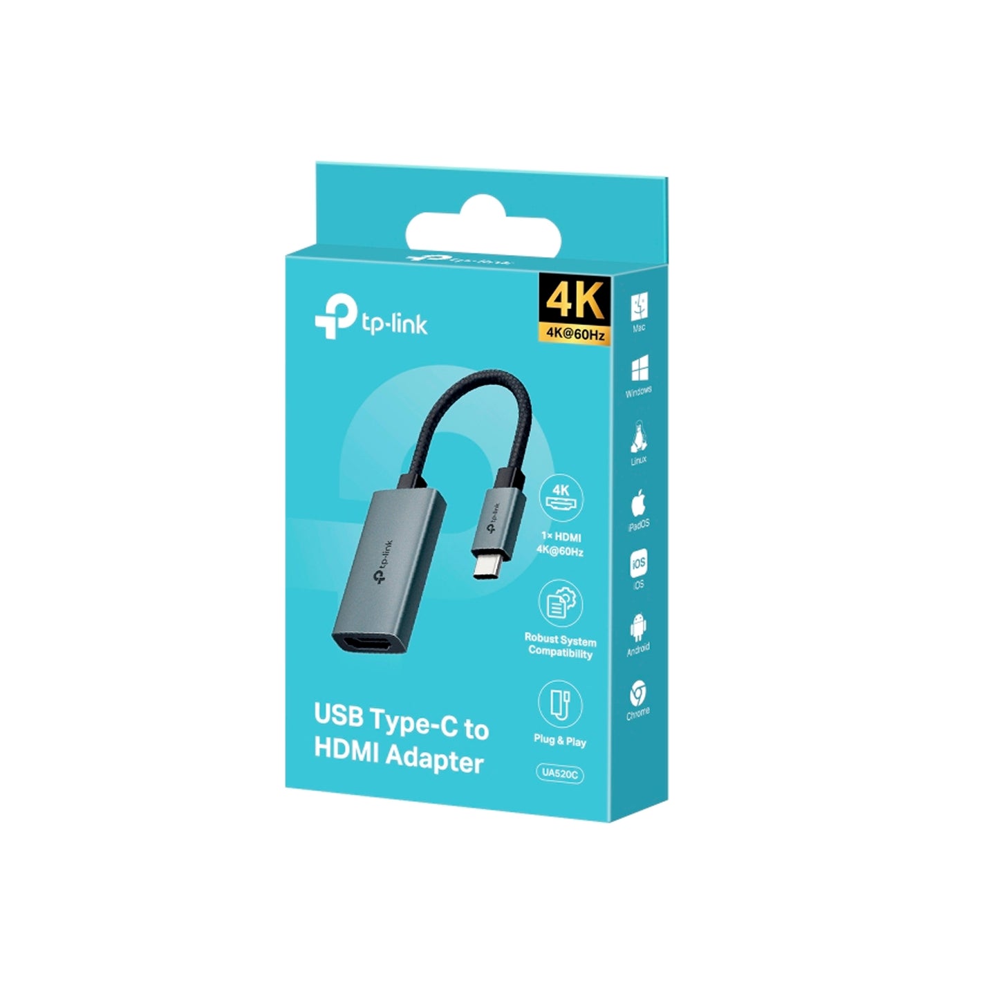 Adaptador UA520C TP-LINK USB Tipo C a HDMI