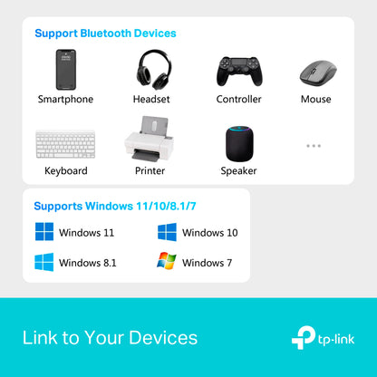 Adaptador Bluetooth 6.0 Tp-link UB600 Usb Nano