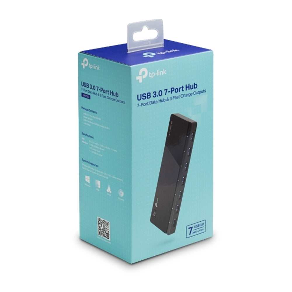 Hub Switch 7 Puertos Con Protección Usb 3.0 Uh700 Tp-link