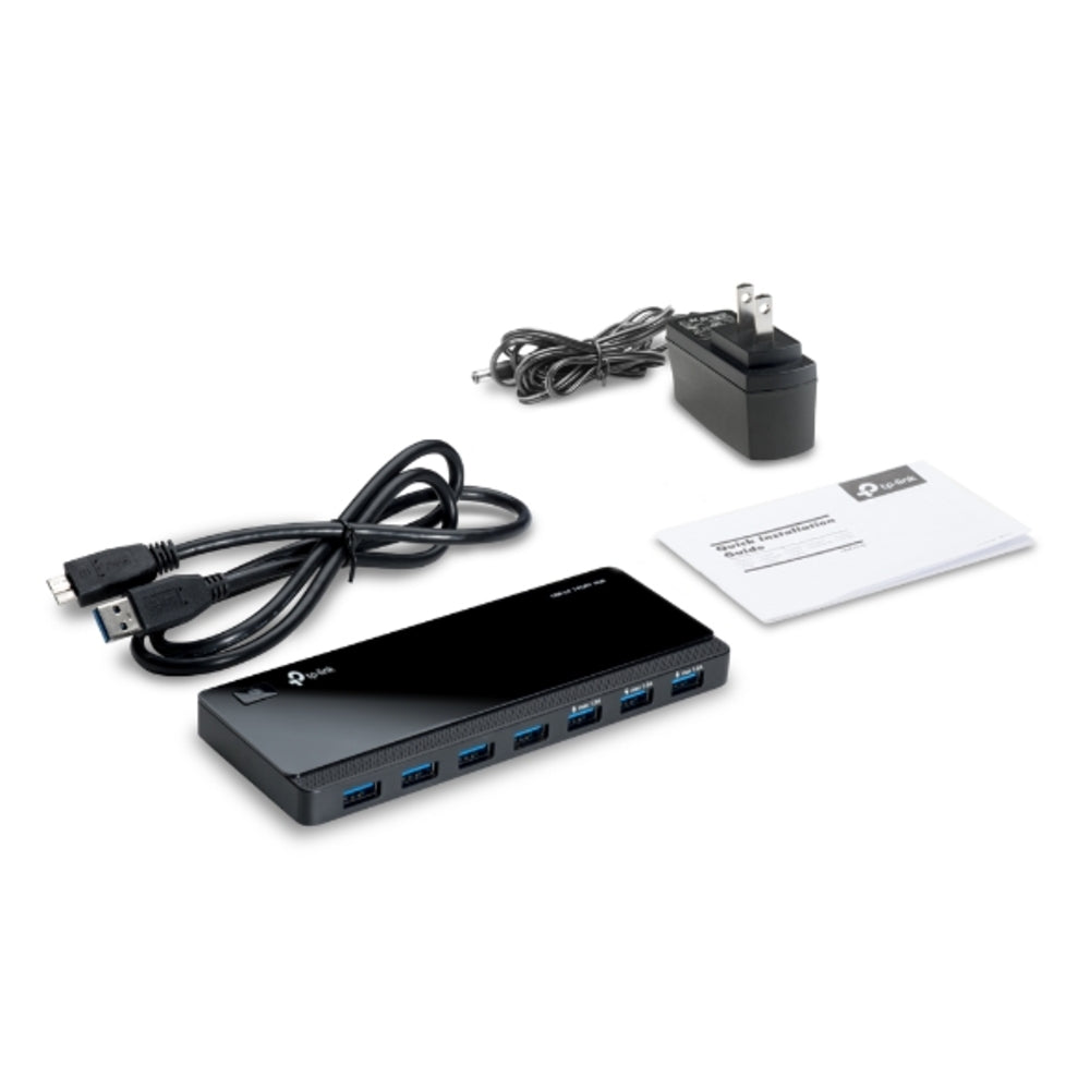 Hub Switch 7 Puertos Con Protección Usb 3.0 Uh700 Tp-link