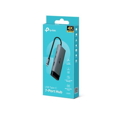 Adaptador Hub UH7020C TP-LINK USB Tipo-C 7 en 1