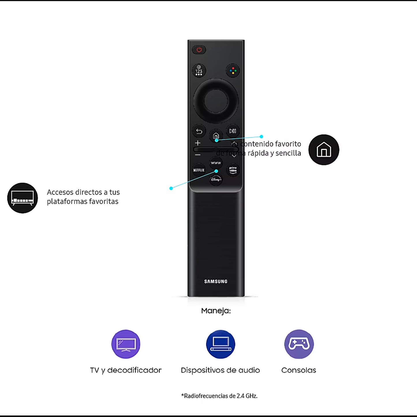 Televisor Samsung 50" Crystal Uhd 4k du7000 Smart Hub