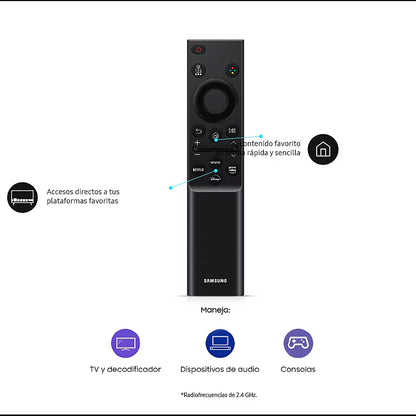 Televisor Samsung 55" Crystal Uhd 4k du7000 Smart Hub
