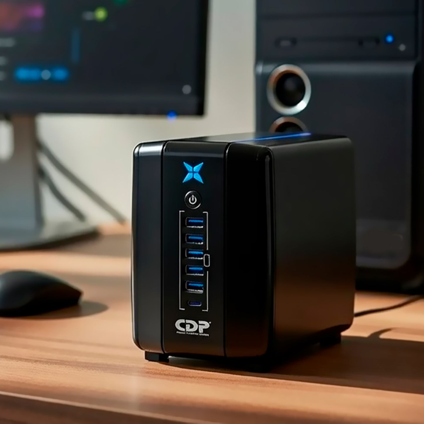 UPS CDP R-UPR758 750VA 375W 8 Tomas Interactiva