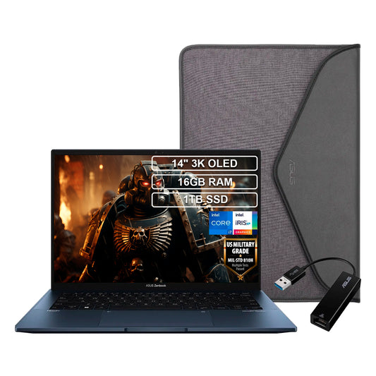 Portátil Asus Core i7 13700H 16GB 1TB OLED 14 Win11 Zenbook