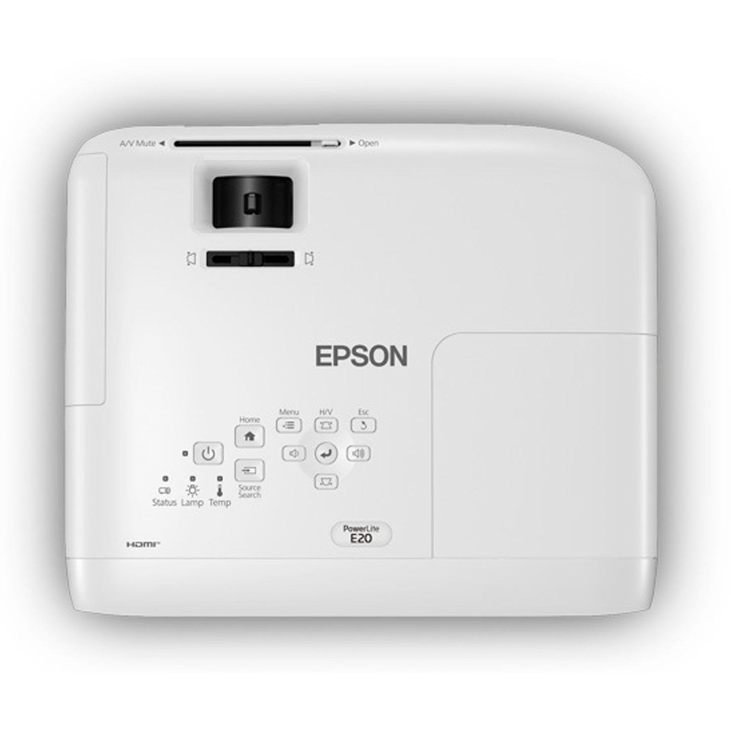 Video Proyector Epson Powerlite E20 Xga 3lcd 3400 Lumens