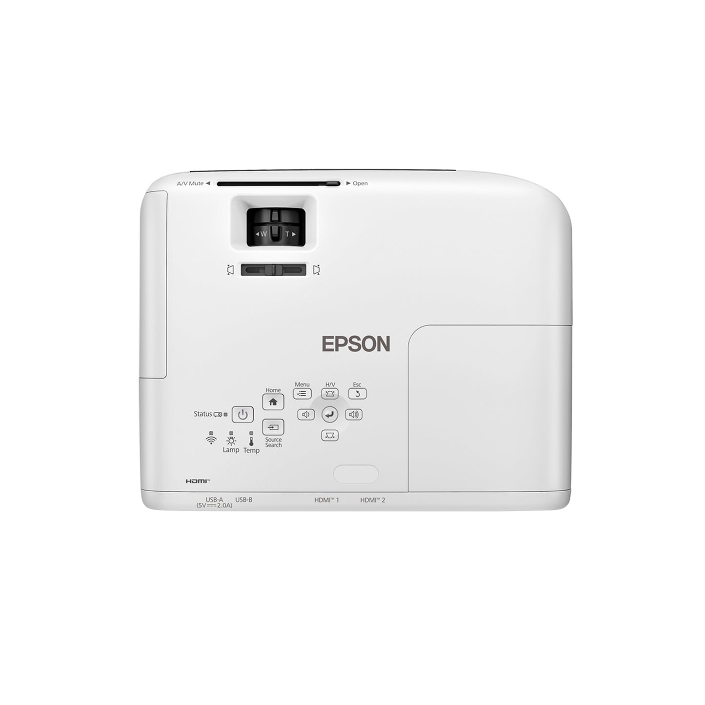 Video Proyector Portátil Epson Powerlite W55+ 3lcd 4000 Lumens