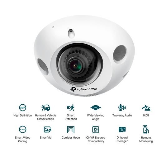 Cámara De seguridad Tp-link VIGI C230I Mini 2.8mm 3MP