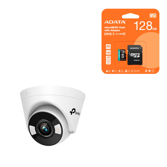 Vigi C440-w Cámara Seguridad 4mp Color De Noche Ip + 128gb