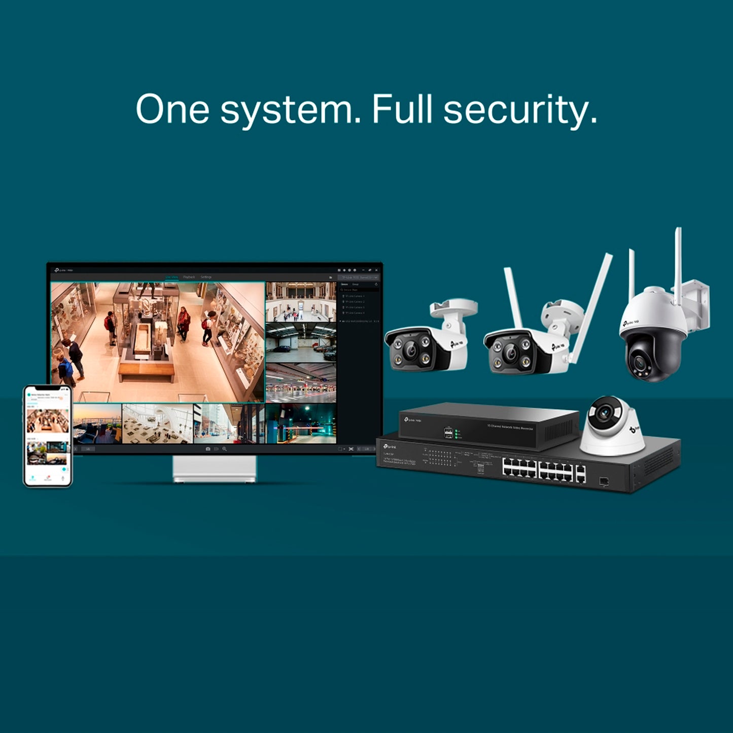 Vigi C440-w Cámara Seguridad 4mp Color De Noche Ip + 128gb