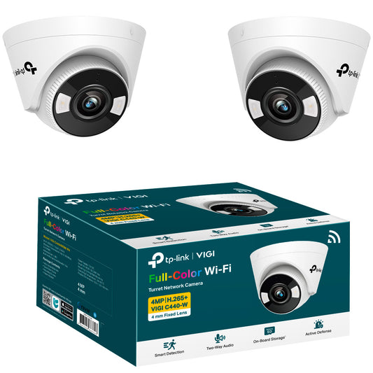 Vigi C440-w Cámara Seguridad 4mp Color De Noche Ip X2 Unid