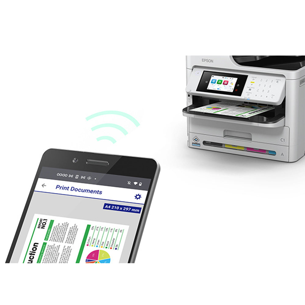 Impresora multifuncional WorkForce EPSON WF-C5890 a color