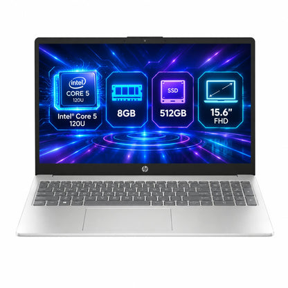 Portatil HP 15-FD1357LA Intel Core 5 120U 8GB 512GB 15.6" FHD