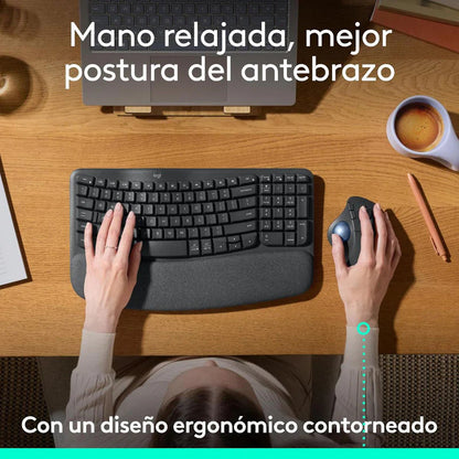 Mouse Logitech Ergo M575S Trackball Inalámbrico Mac Pc