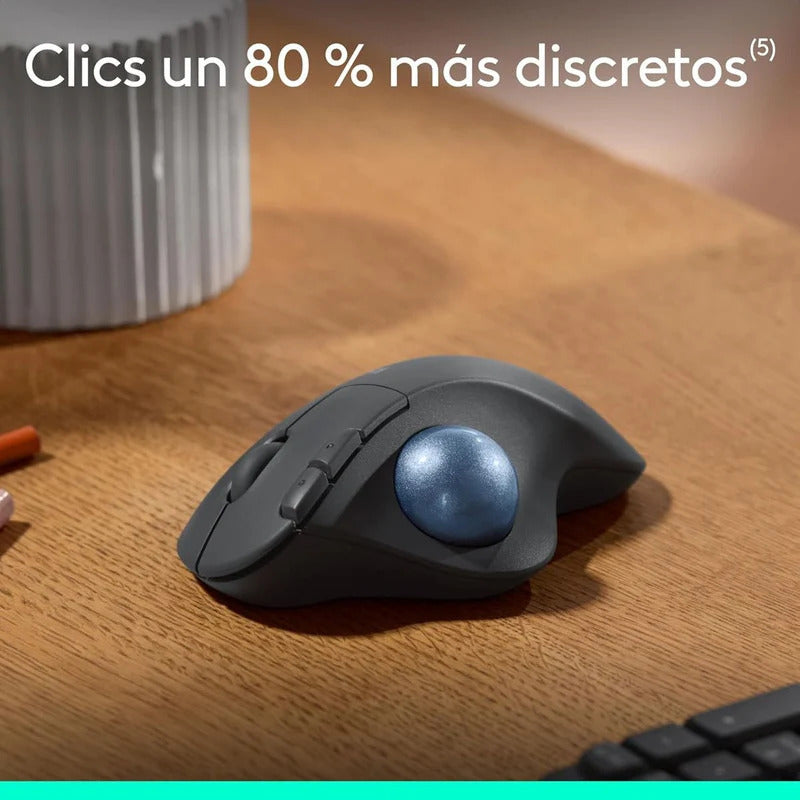 Mouse Logitech Ergo M575S Trackball Inalámbrico Mac Pc