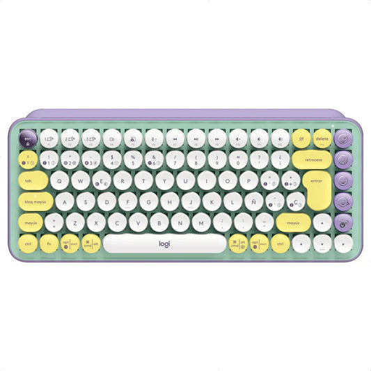 Logitech Teclado Inalámbrico Pop Keys Emoji Personalizables
