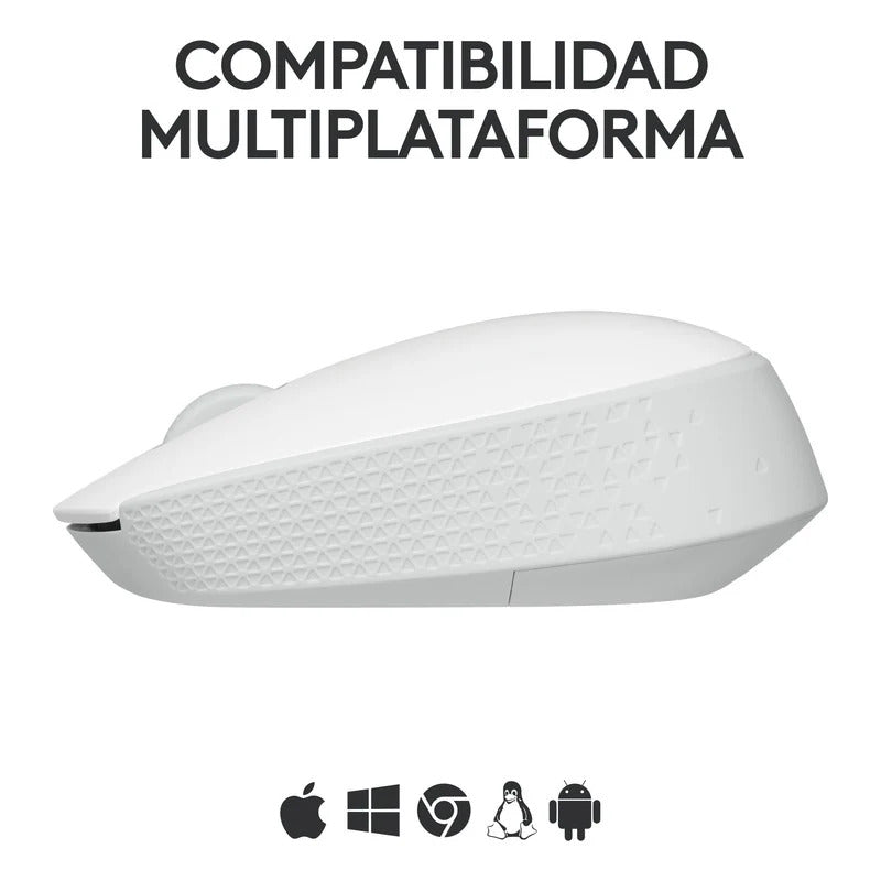 Mouse Logitech M170 Inalámbrico Usb Blanco