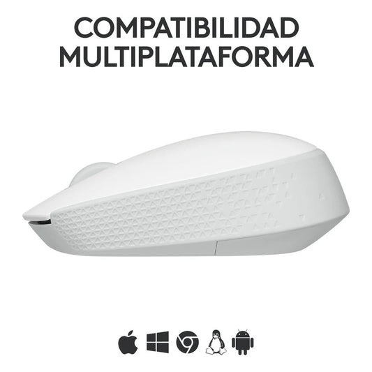 Mouse Logitech M170 Inalámbrico Usb Blanco