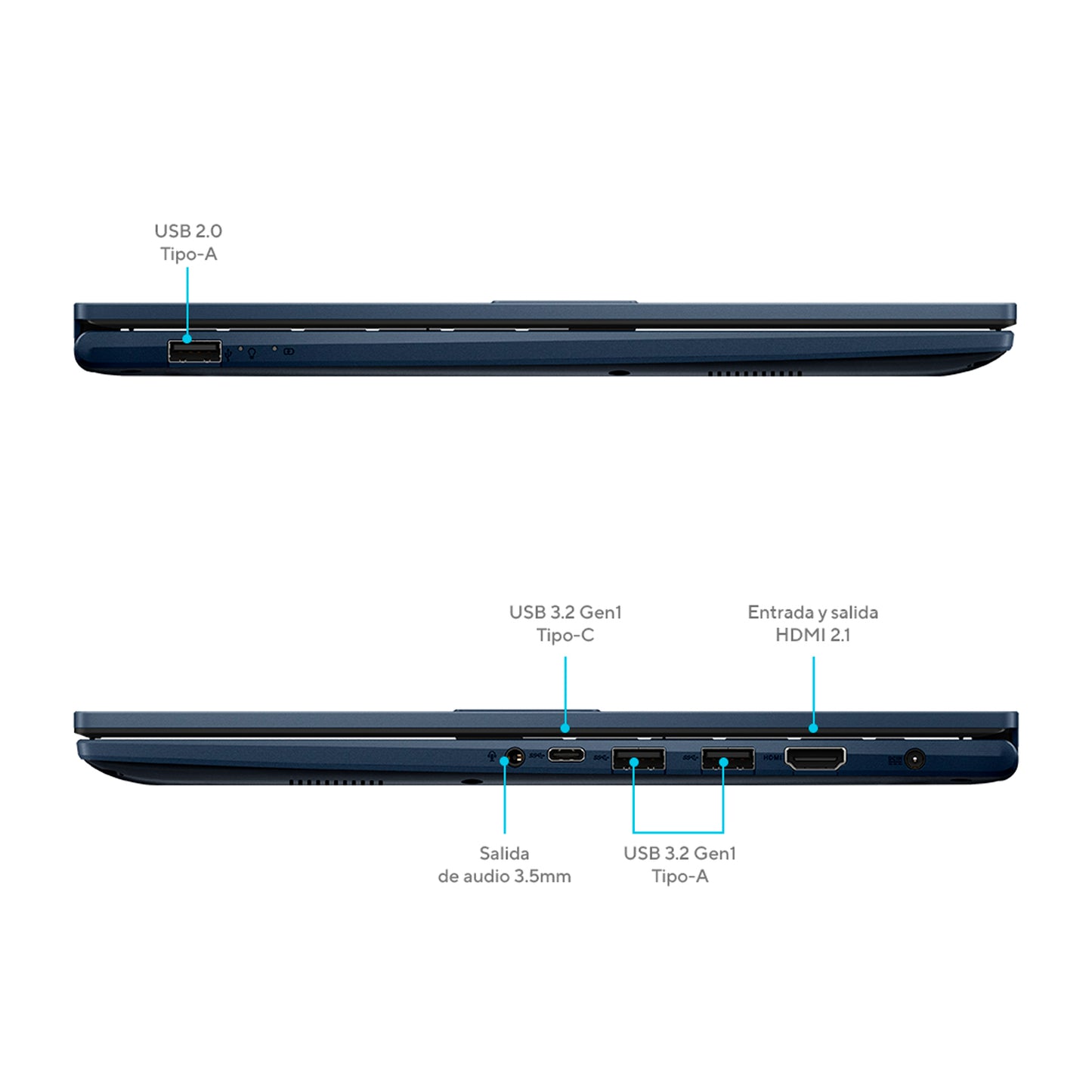 Portátil Asus X1504ZA Core i5 1235U 16gb 1TB 15 IPS VIVOBOOK