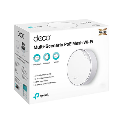 Deco X50 Poe (2-pack) Mesh Sistema Wi-fi Banda Dual Tp-link