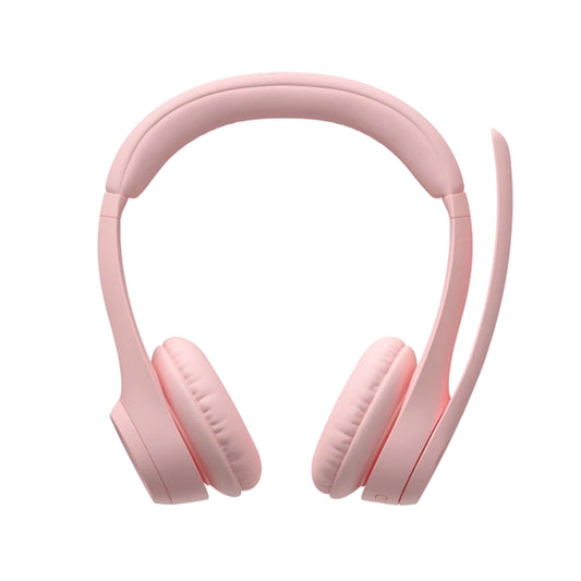 Diadema Logitech Zone 300 Inalám Bluetooth 5.3 Mac PC Rosada